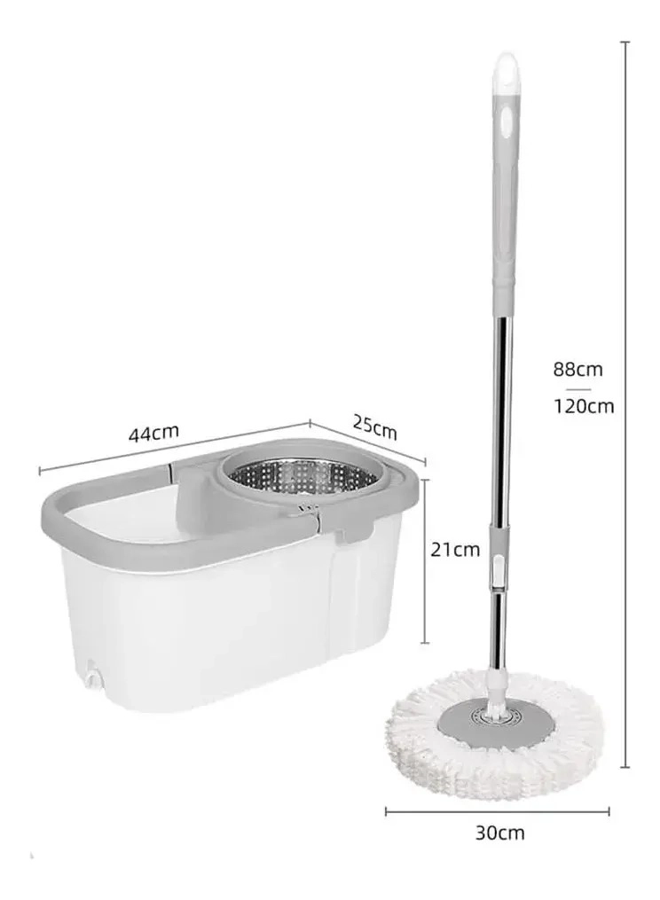 TRAPEADOR GIRATORIO MOPA PARA PISO MOPA 360 BALDE - 2
