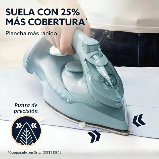 PLANCHA DE ROPA A VAPOR AEROGLIDE OSTER 1600W - 3
