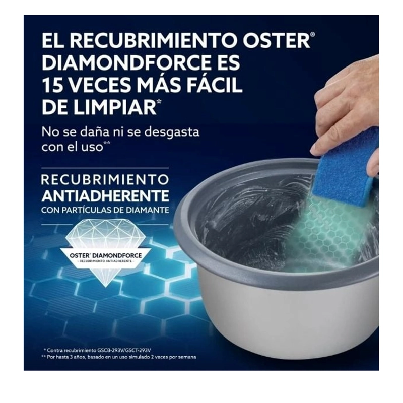 OLLA ELECTRICA MULTIFUNCIONAL ARROCERA DIAMOND FORCE 500W 7 TAZAS / - 2