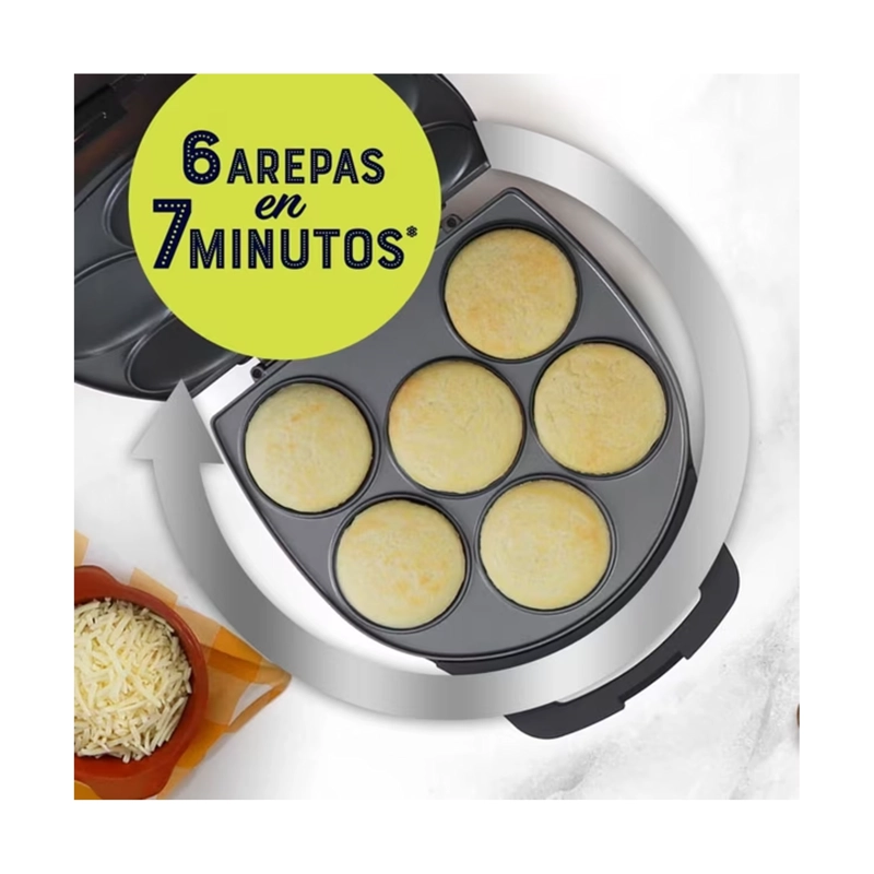 TOSTADOR DE AREPAS CAPACIDAD 6 AREPAS OSTER - 4