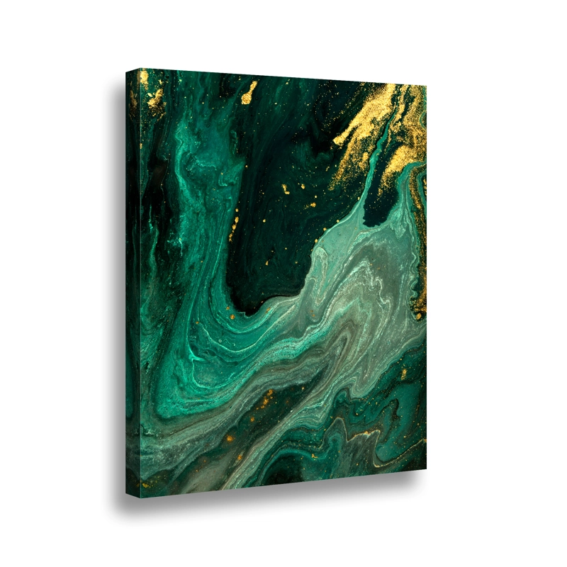 CANVAS MARMOL VERDE I