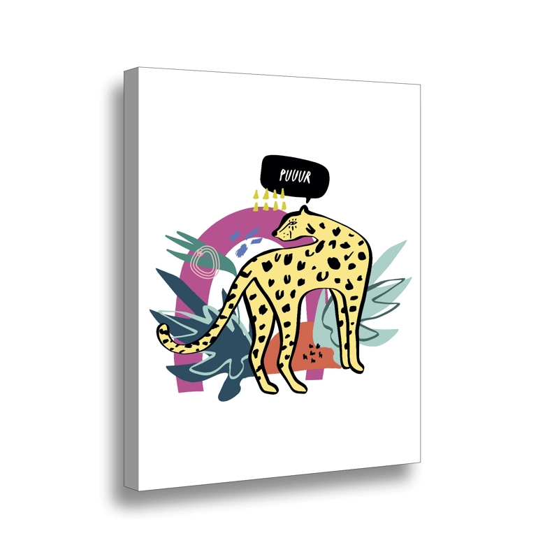 CANVAS TIGRE FLUOR SOLO