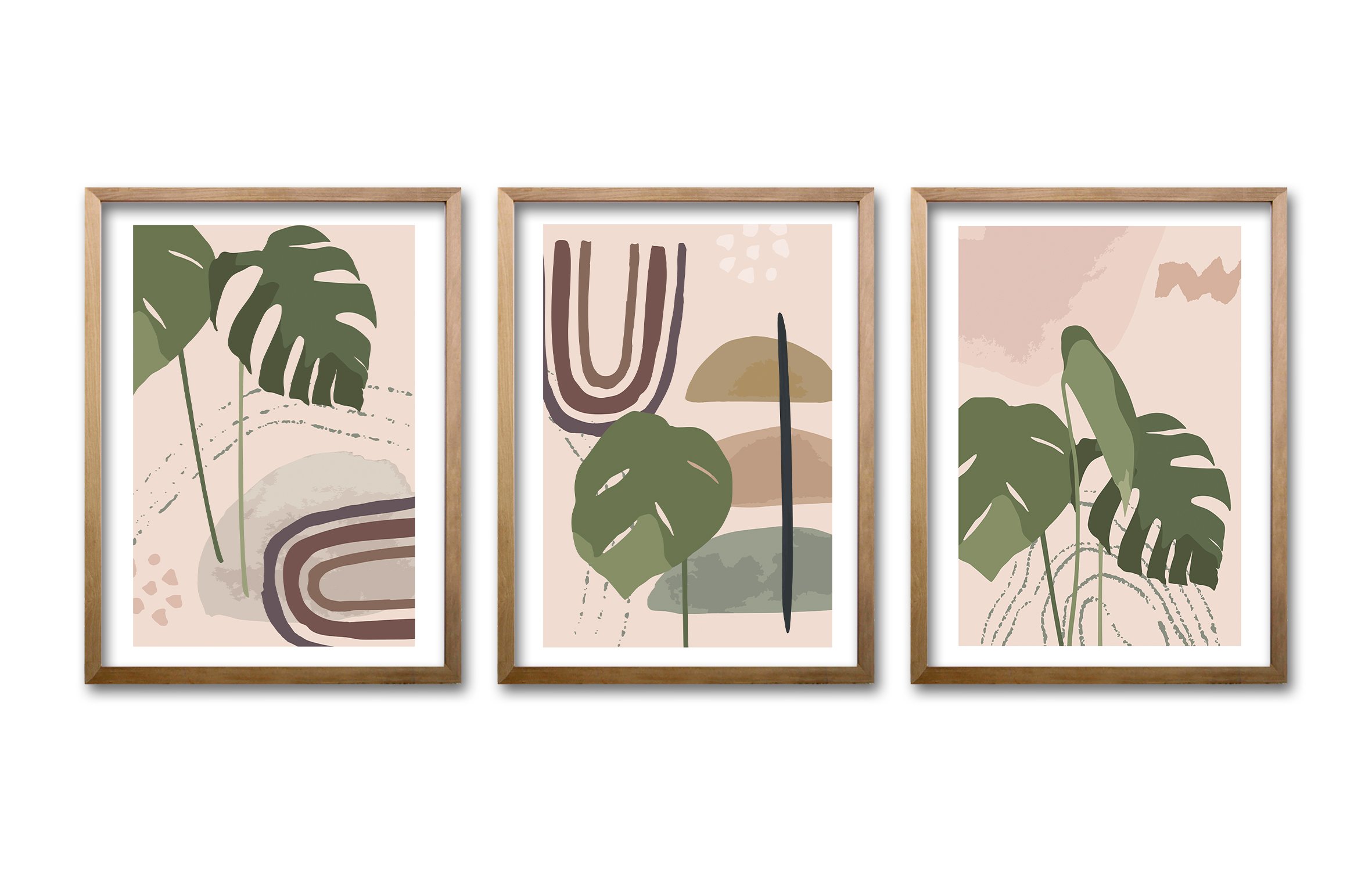 CUADRO TRIO NEGRO 40X30CMS OTOÑO - 1