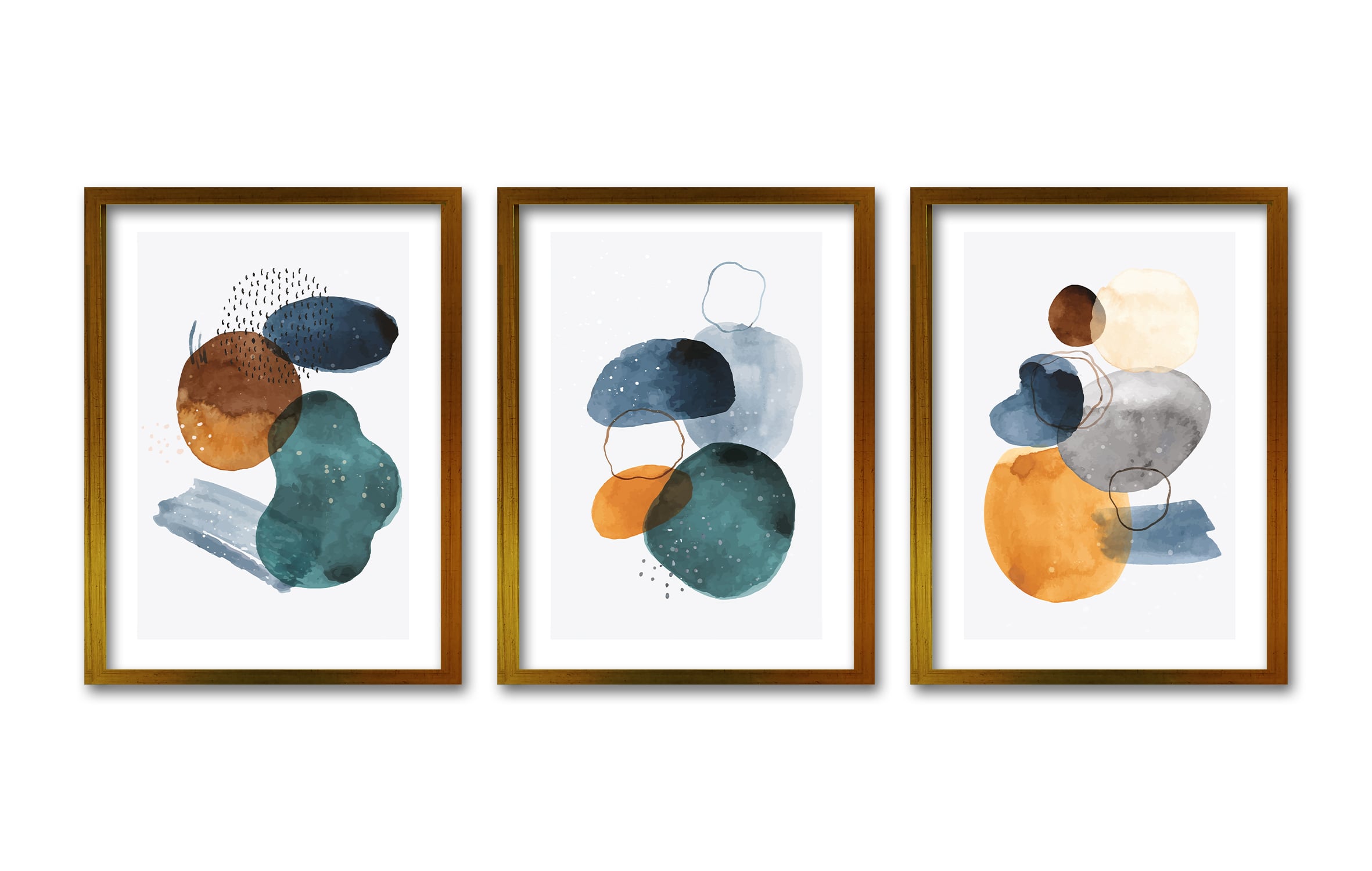 CUADRO TRIO DORADO 50X35CMS PIERRE - 1
