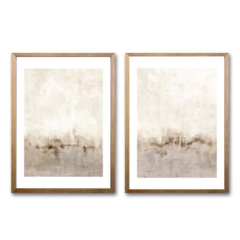 CUADRO DUO RUMANIA TAMAÑO 70X50 CM LISA 2X2 CM - 1