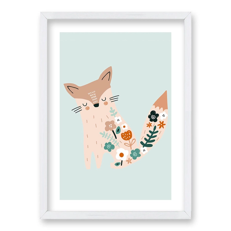 CUADRO ZORRITO 40X30 CM - 2