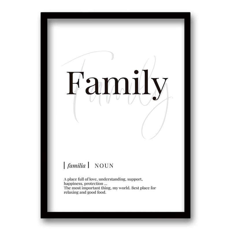 CUADRO FAMILY 40X30 CM - 1