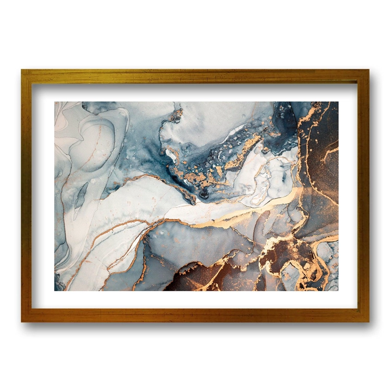 CUADRO ÓLEO DORADO TAMAÑO 50X35 CM 50X35 CM - 1