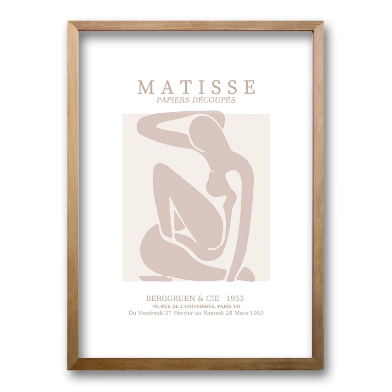 CUADRO MATISSE ROSE 40X30 CM, LISA 2X2 CM - 2