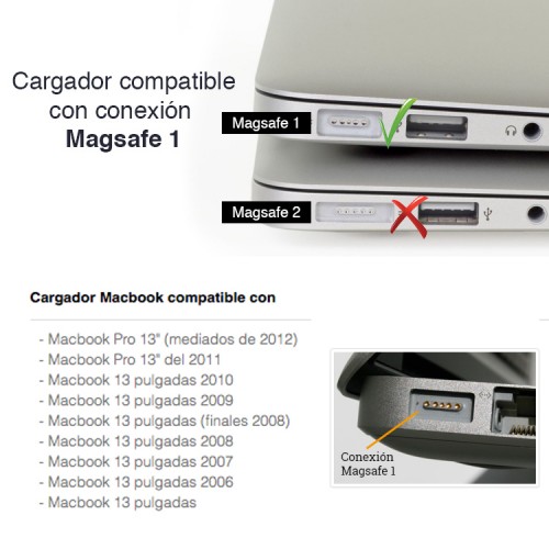 CARGADOR MACBOOK PRO 13 60W ALTERNATIVO - 3