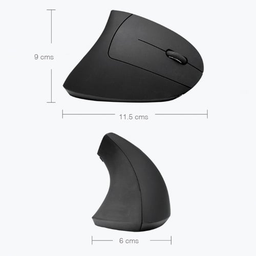 MOUSE INALÁMBRICO NEWO VERTICAL RECEPTOR USB 13076 - 3