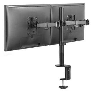 SOPORTE MONITOR DOBLE ESCRITORIO ALTURA AJUSTABLE 13 A 27 MV1224 - 1