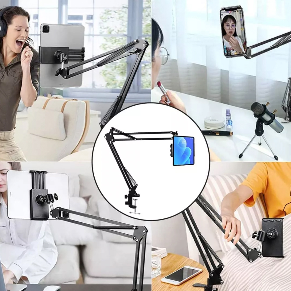 SOPORTE NEWO TX3 BRAZO TABLET CELULAR ESCRITORIO ARTICULADO - 5
