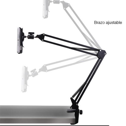 SOPORTE NEWO TX3 BRAZO TABLET CELULAR ESCRITORIO ARTICULADO - 8