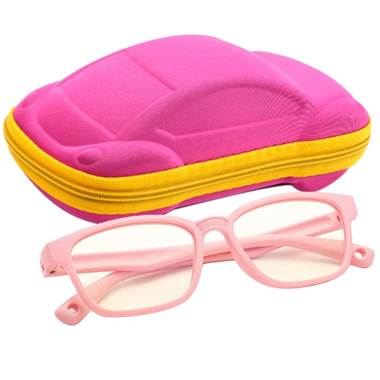 LENTES NEWO FILTRO LUZ AZUL NIÑA ROSADO - 1