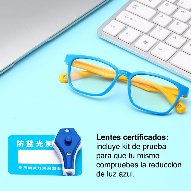LENTES NEWO FILTRO LUZ AZUL PANTALLAS NIÑOS - 2