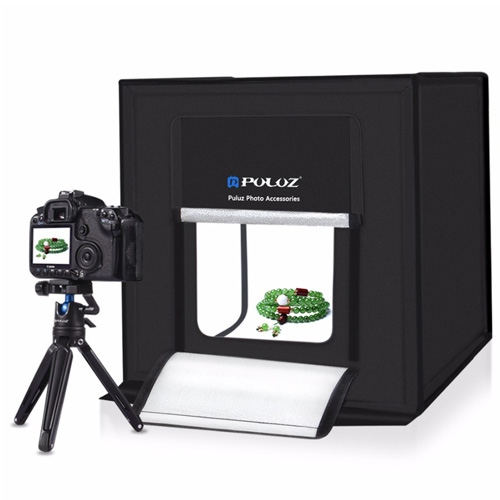 ESTUDIO FOTOGRÁFICO PULUZ EN4368 PORTÁTIL 40 CMS LED USB - 6