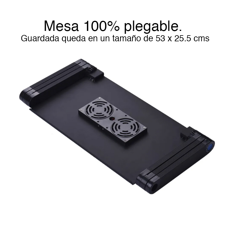 Mesa para Notebook cama plegable con ventilador - 5