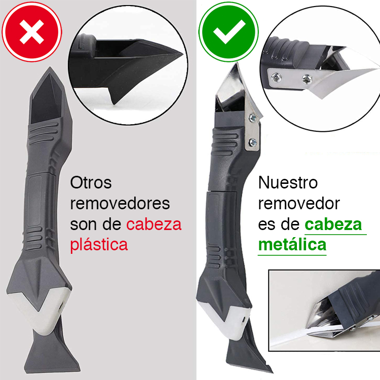 Calafateo silicona sellador y removedor - 2