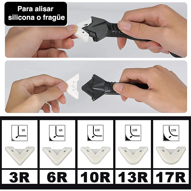 Calafateo silicona sellador y removedor - 4