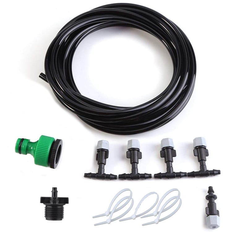 KIT MIABU ASPERSORES SISTEMA NEBULIZACIÓN PATIO 5 M - 1