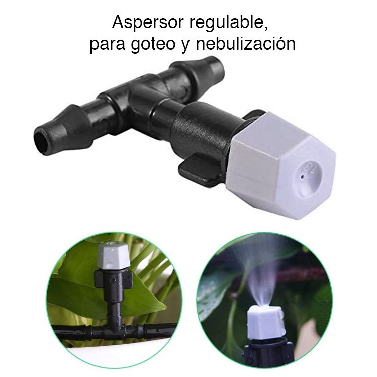 KIT MIABU ASPERSORES SISTEMA NEBULIZACIÓN PATIO 5 M - 3