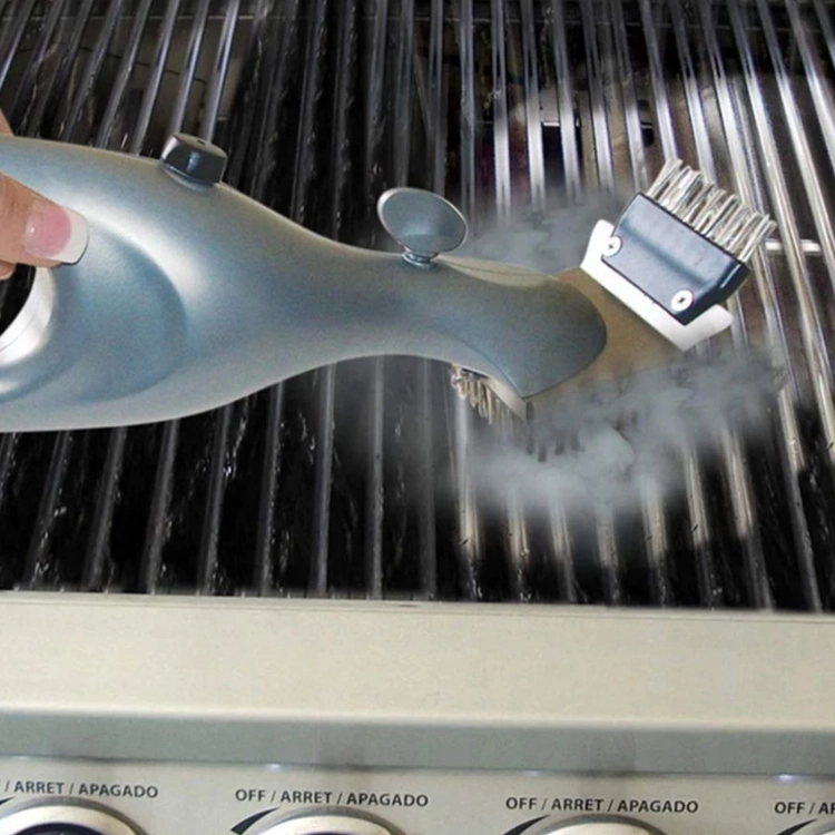 Cepillo para limpiar parrilla limpiador con dispensador agua - 2