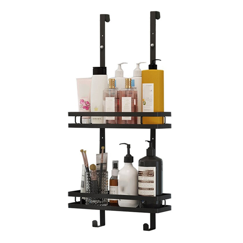 ORGANIZADOR MIABU MIB-CL73 DUCHA COLGANTE SHOWER DOOR CON GANCHOS METAL - 2