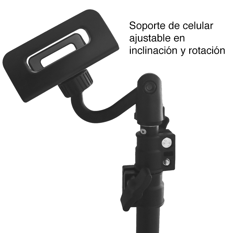 TRÍPODE NEWO NB-22 CELULAR Y TABLETS HASTA 200 CMS ATRIL - 4