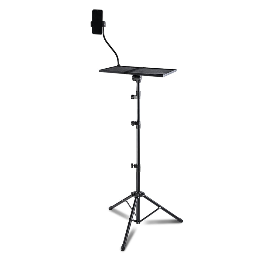 ATRIL NOTEBOOK PROYECTOR AJUSTABLE Y SOPORTE CELULAR - 4