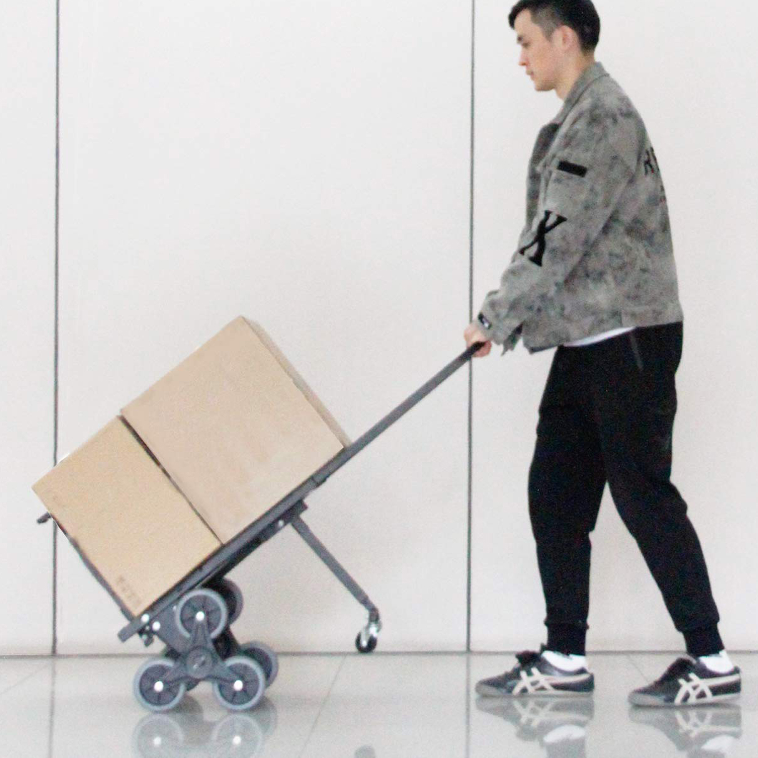 YEGUA NEWO CARRO SUBE ESCALERAS ACERO HASTA 150 KG - 6