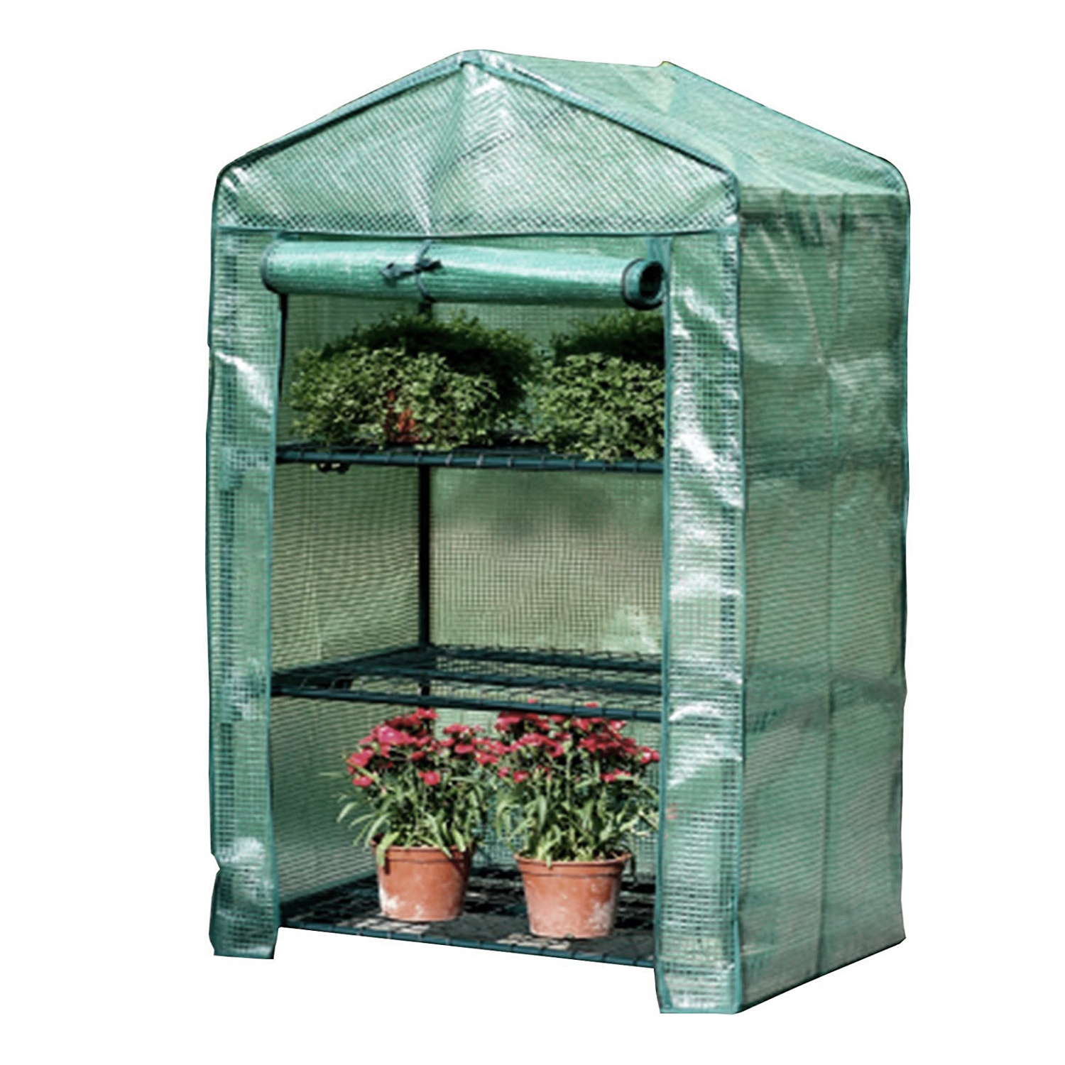 INVERNADERO MIABU VERTICAL ARMABLE 3 BANDEJAS 131 CM METAL - 2