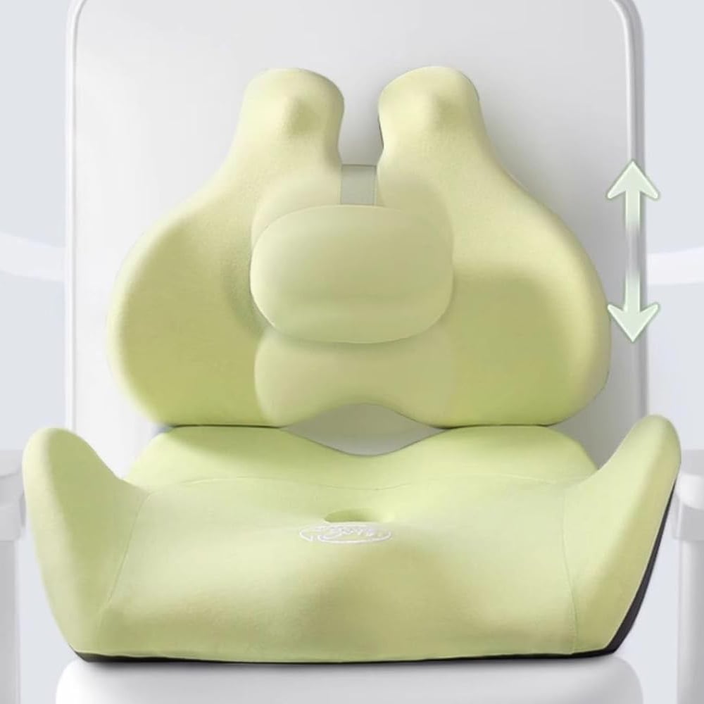 Respaldo Lumbar y cojin para coxis silla y automóvil - 2