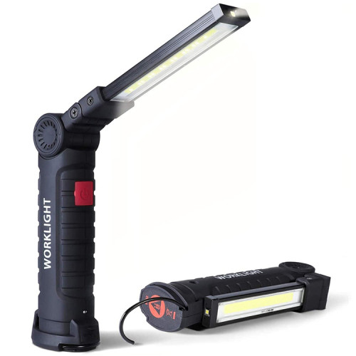 LINTERNA DE TRABAJO LED PLEGABLE RECARGABLE CON IMÁN - 1