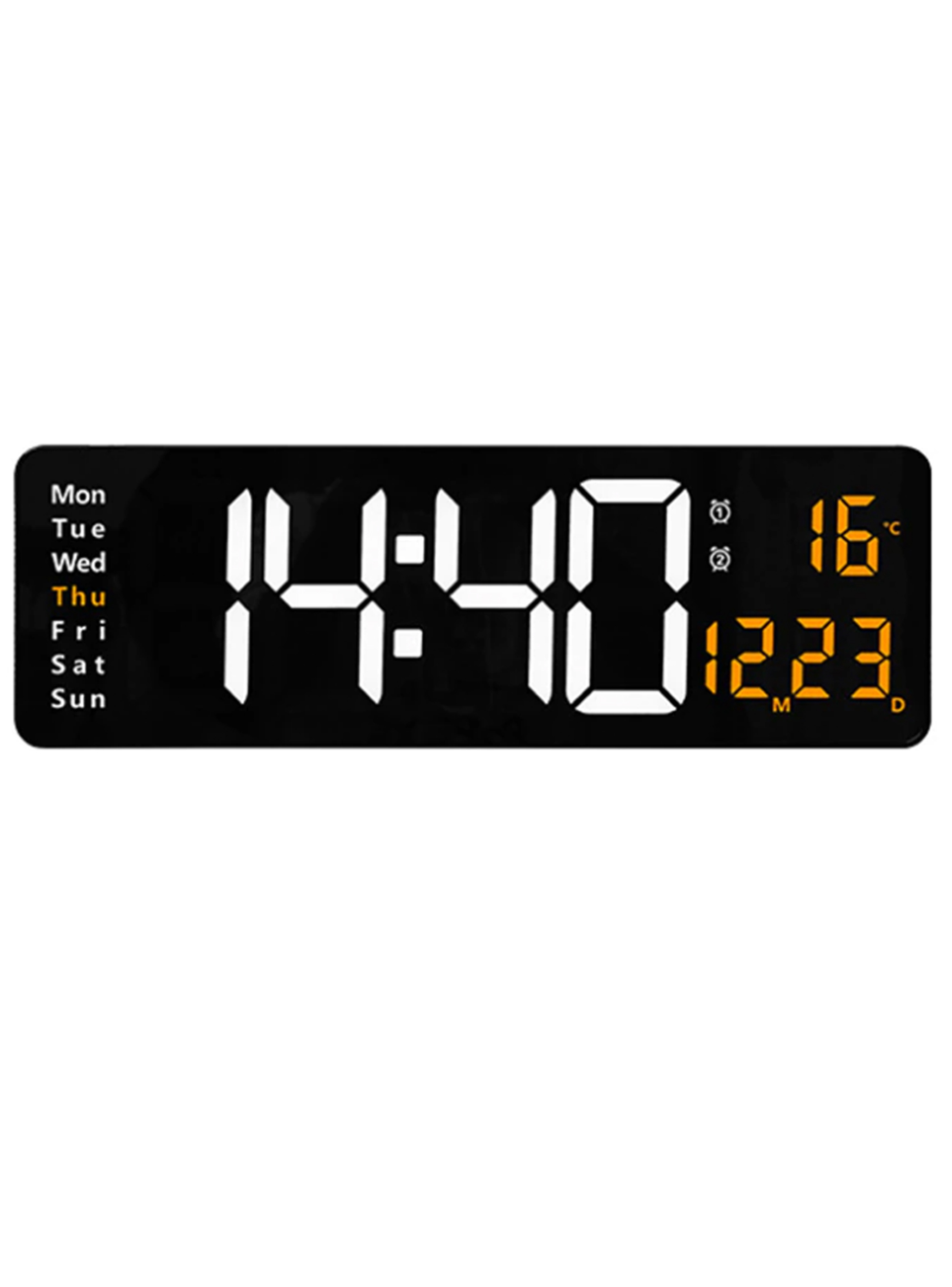 RELOJ DIGITAL NEWO PARED GRANDE TEMPORIZADOR Y TEMPERATURA - 2