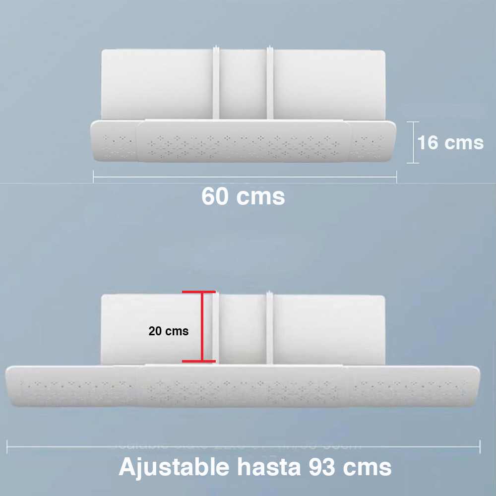 DEFLECTOR MIABU MIB-DVAA AIRE ACONDICIONADO AJUSTABLE UNIVERSAL - 6