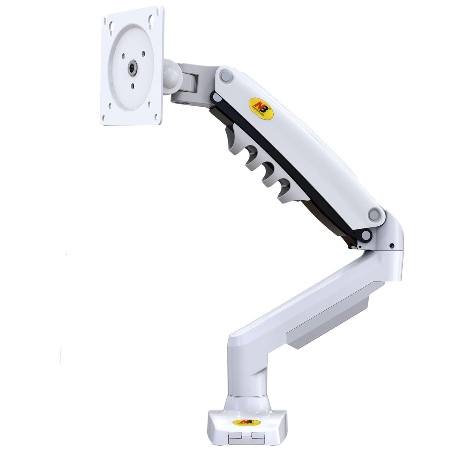 SOPORTE MONITOR BLANCO ARTICULADO GIRATORIO ESCRITORIO NEWO - 4