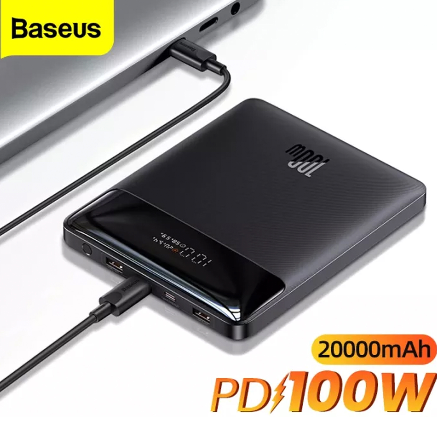 BATERÍA EXTERNA 100W USB C NOTEBOOK MAC Y CELULAR - 4