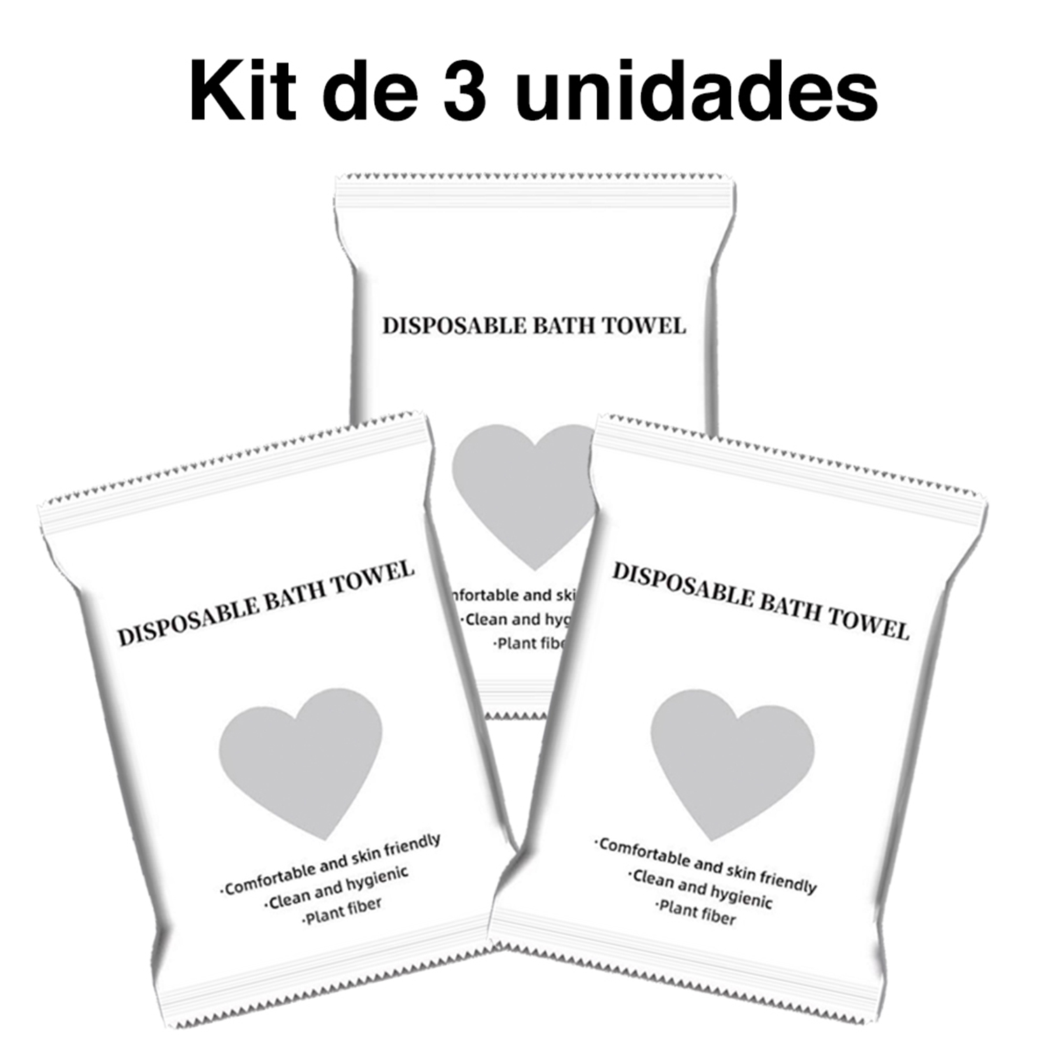 PACK TOALLAS DESECHABLES PARA CUERPO BAÑO 140 X 70 CMS - 2