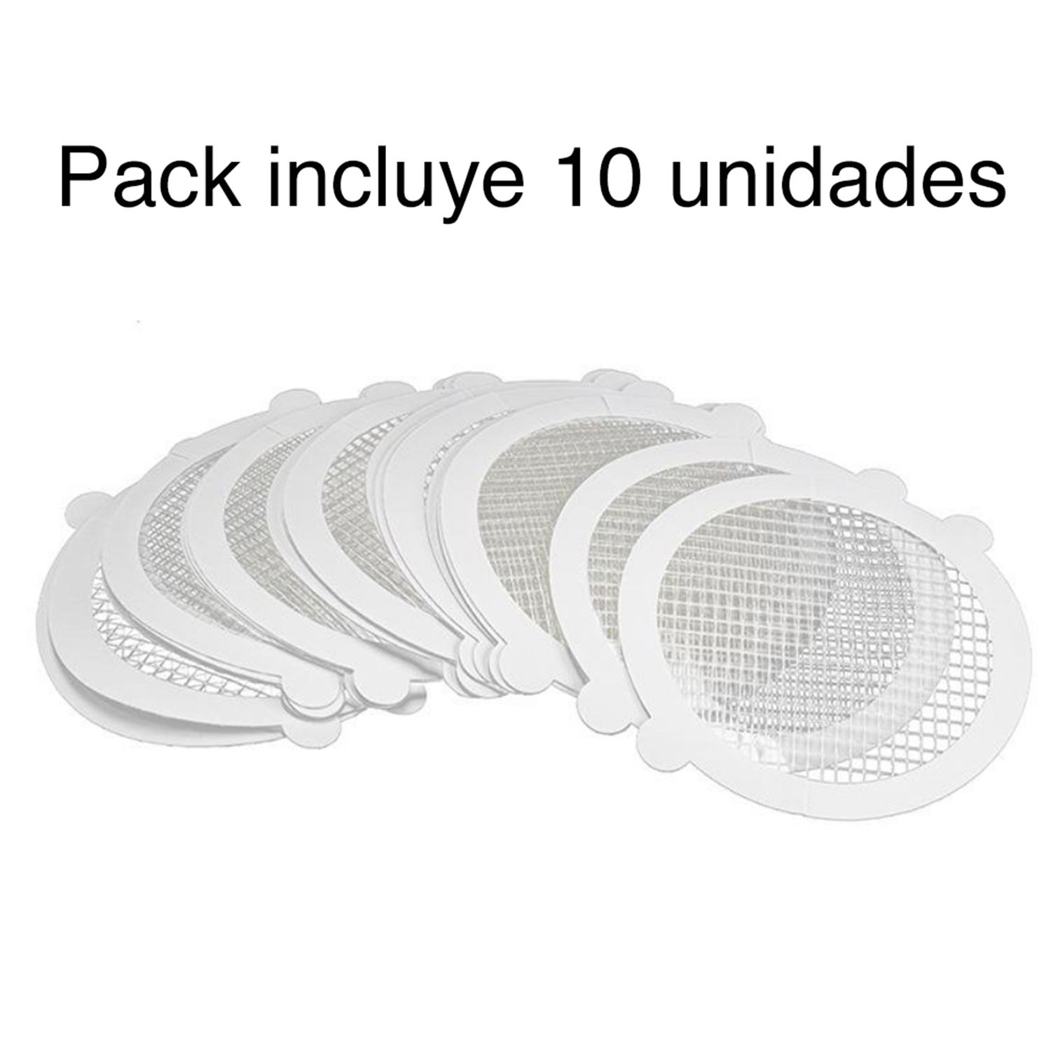 FILTRO MIABU MIB-MRP63 DESAGÜE DUCHA TINA LAVAMANOS PACK 10 REJILLAS - 3