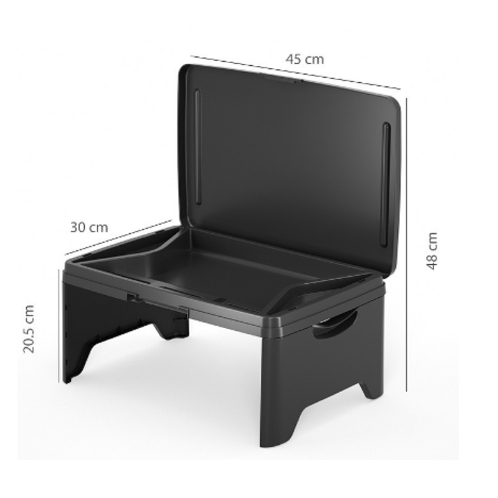 MESA NEWO NOTEBOOK PORTÁTIL PLEGABLE CAMA PUPITRE MALETA - 3