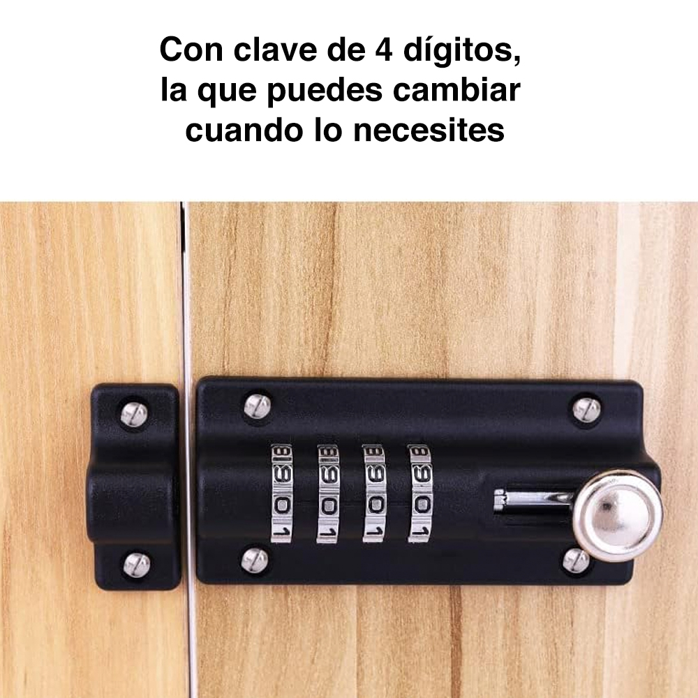 PESTILLO NEWO MIB-NSCP3 PUERTA CON CLAVE PICAPORTE MUEBLES - 2