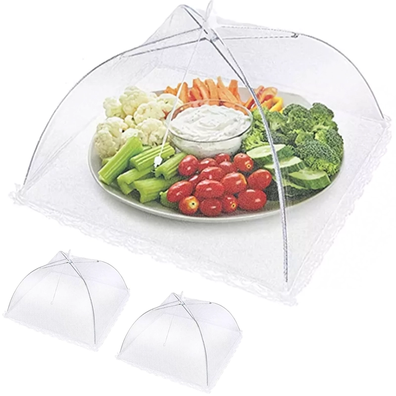 MALLA CUBRE ALIMENTOS PARA CUBRIR ANTIMOSCAS X 3 - 1