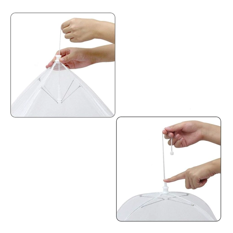 MALLA CUBRE ALIMENTOS PARA CUBRIR ANTIMOSCAS X 3 - 7
