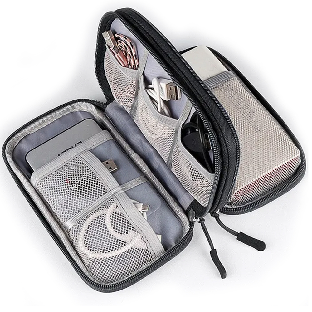 BOLSO ORGANIZADOR CABLES PORTA DOCUMENTOS VIAJES - 1