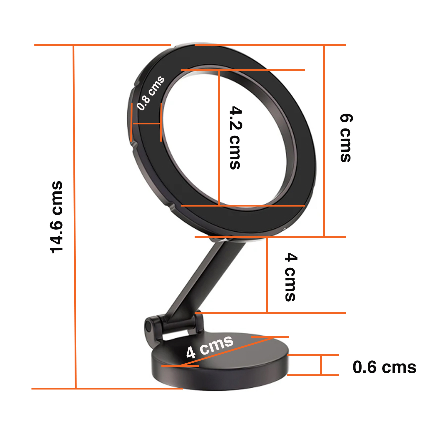 SOPORTE CELULAR NEWO NW-SR66 AUTOMÓVIL CON IMÁN PORTA CELULAR AUTO - 7