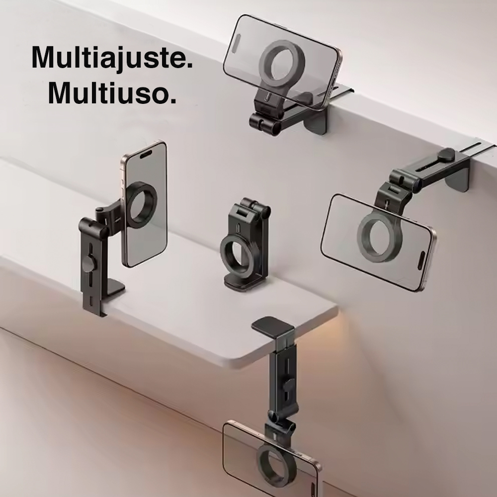 SOPORTE CELULAR JOYROOM JR-ZS365 AVIÓN VIAJES PARA BORDES CON PRENSA - 2