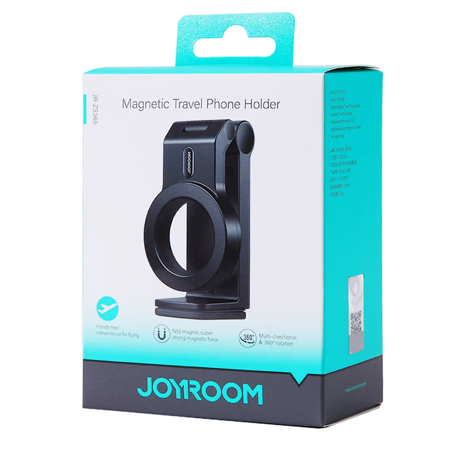 SOPORTE CELULAR JOYROOM JR-ZS365 AVIÓN VIAJES PARA BORDES CON PRENSA - 8