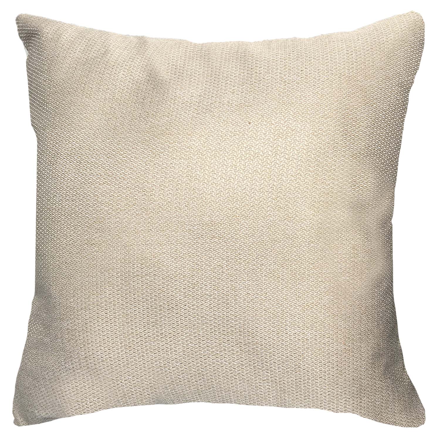 FUNDA COJÍN ELIZABETH PEPER DECORATIVO ECOCUERO Y BEIGE 45 X 45 CM AZUL - 2