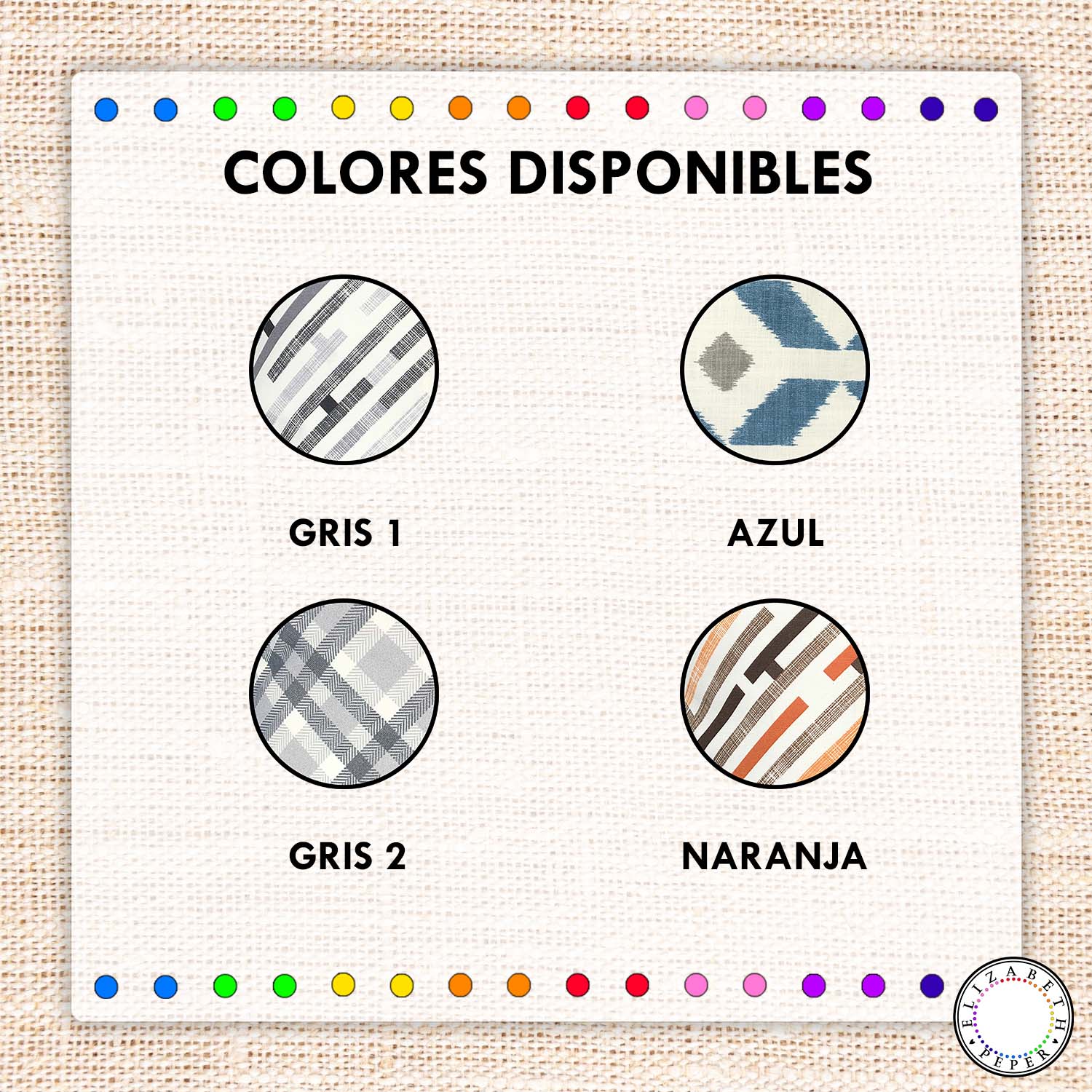 FUNDA COJÍN ELIZABETH PEPER DECORATIVO ECOCUERO Y BEIGE 50 X 30 CM NARANJO - 4